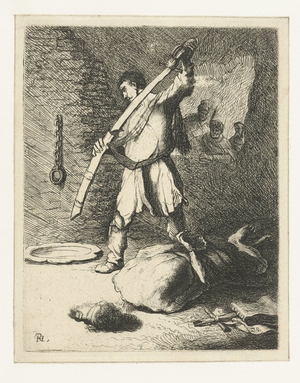 The Beheading of St John the Baptist by Rembrandt van Rijn