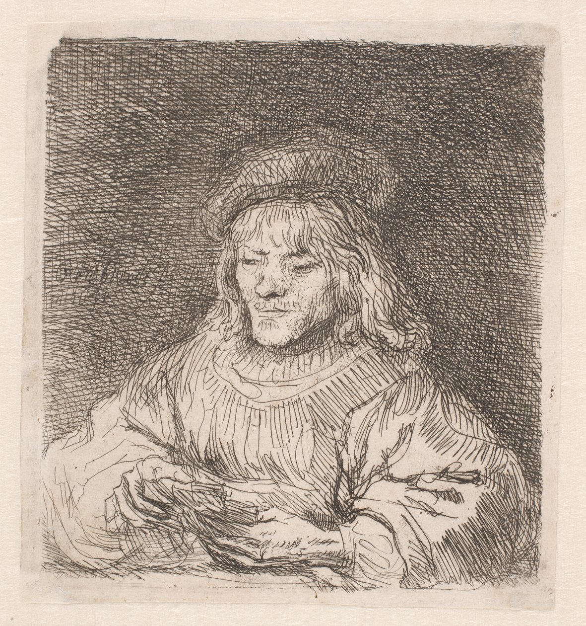 The Card Player by Rembrandt van Rijn