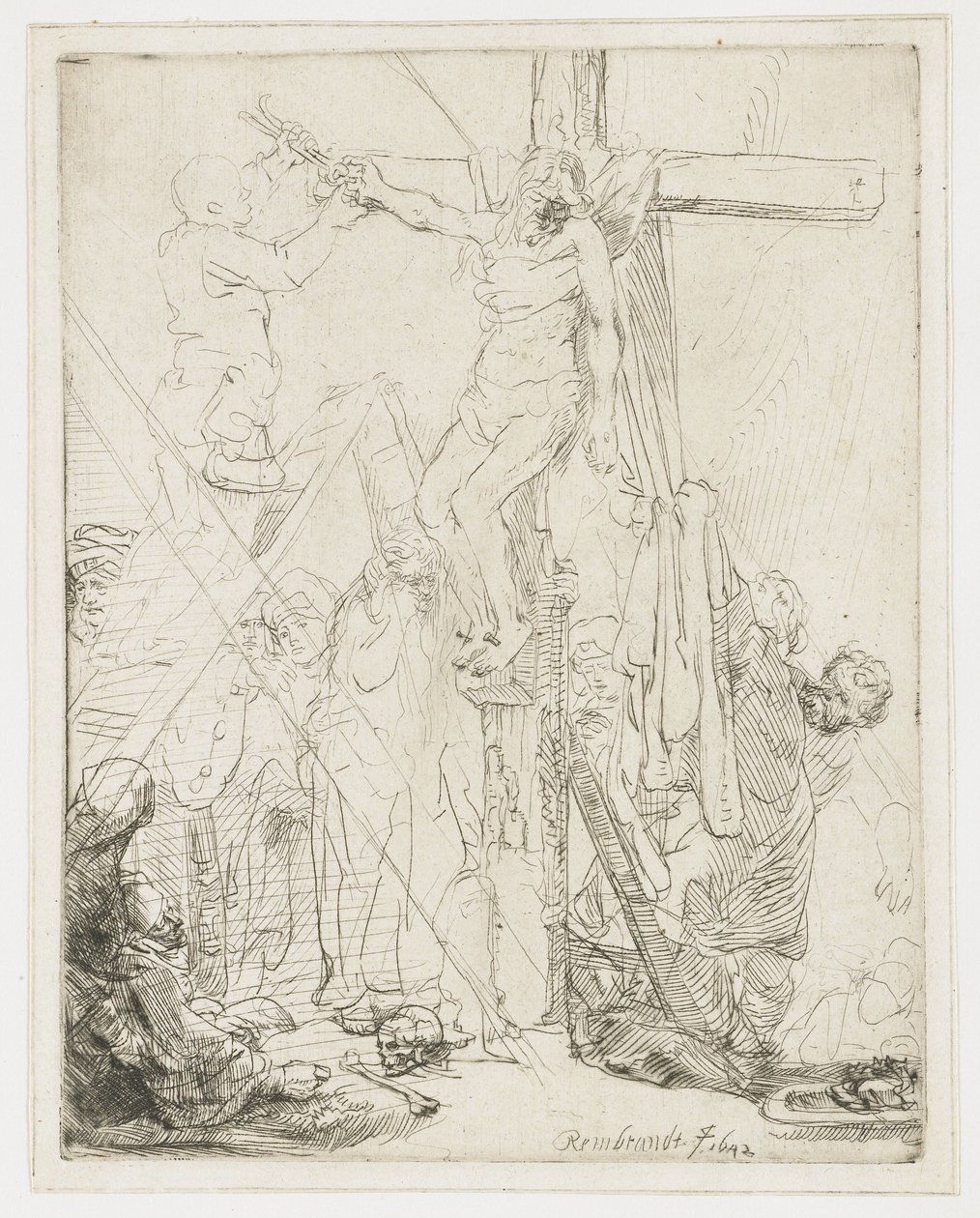 The Descent from the Cross: A Sketch by Rembrandt van Rijn