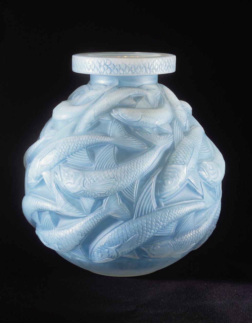 Salmon Vase by Rene Jules Lalique