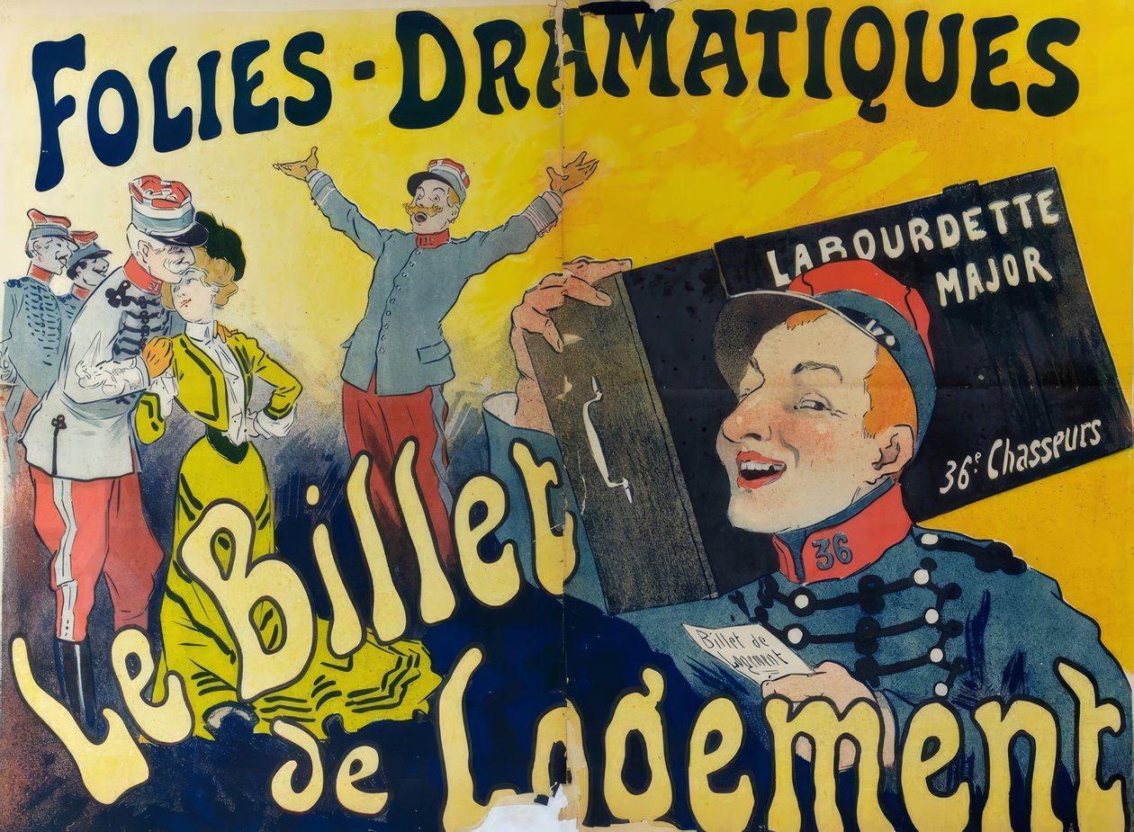 The Lodging Ticket by Rene Pean