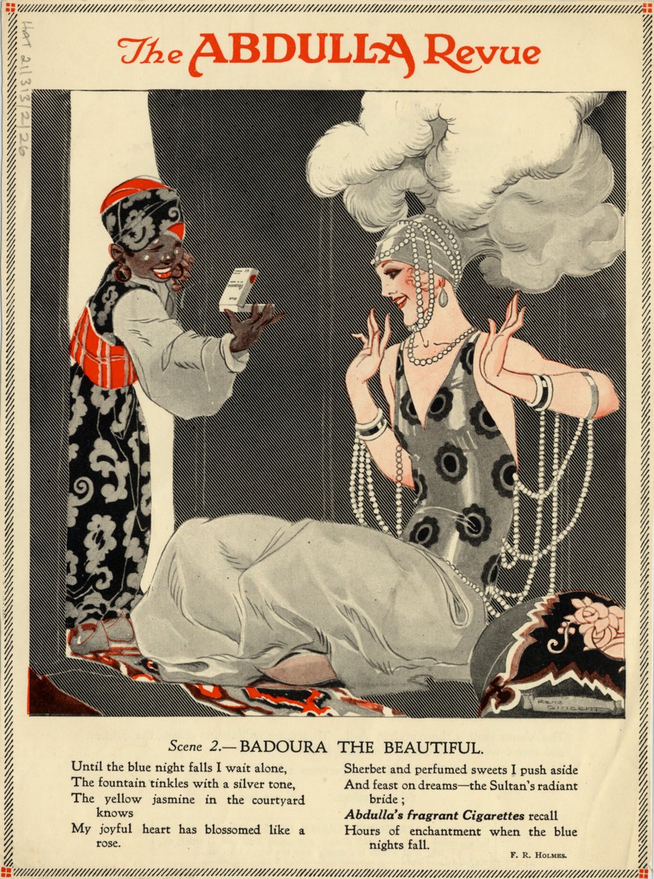 Abdulla Cigarettes by Rene Vincent
