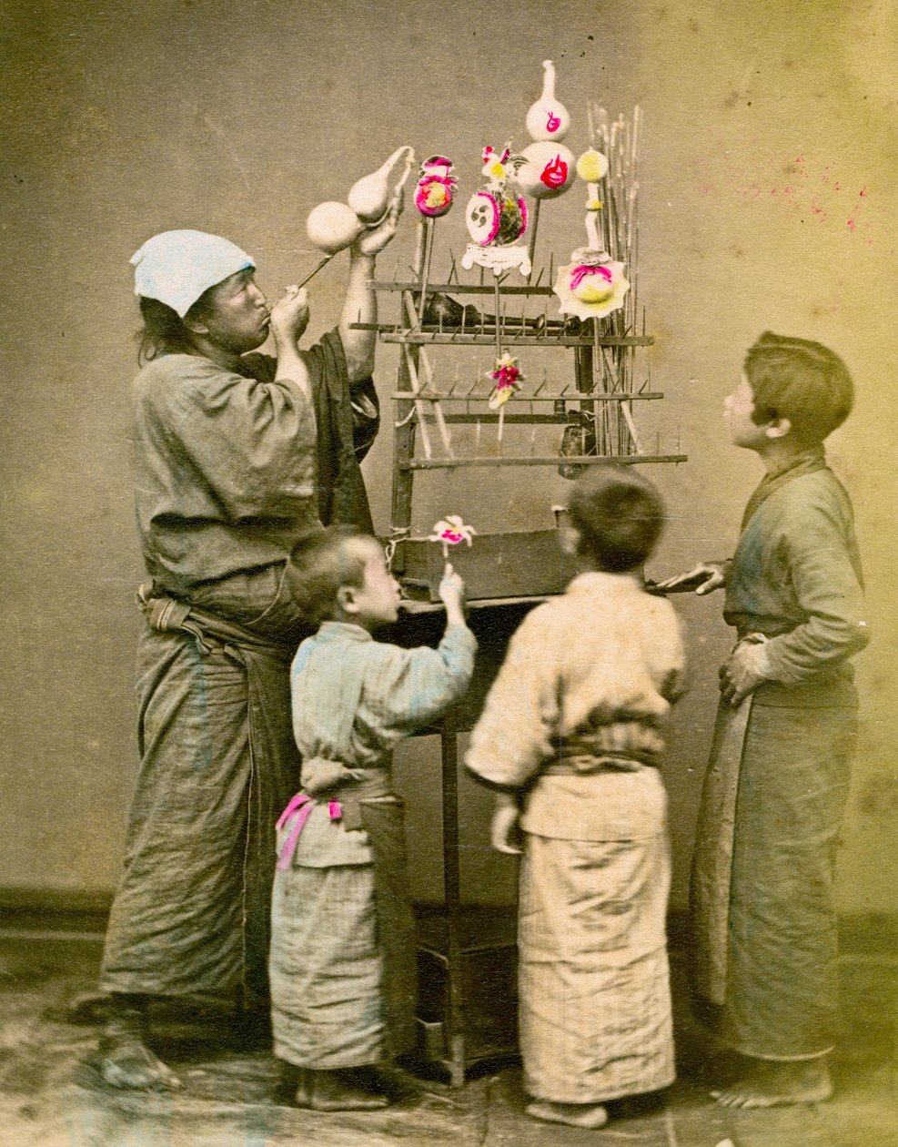 Balloon Seller by Renjo Shimooka