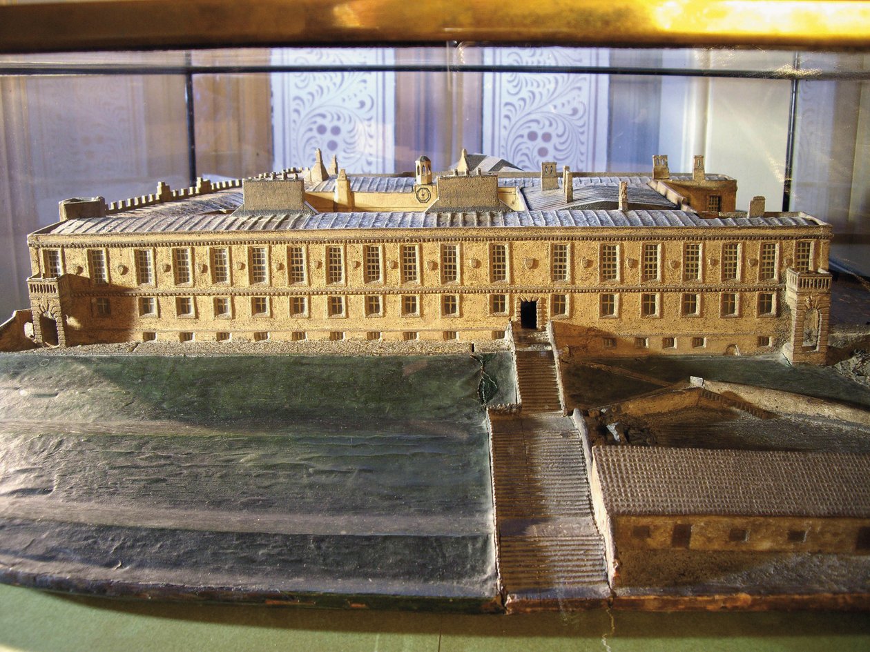 Model of the Charles II Castle by Revd. William Mounsey