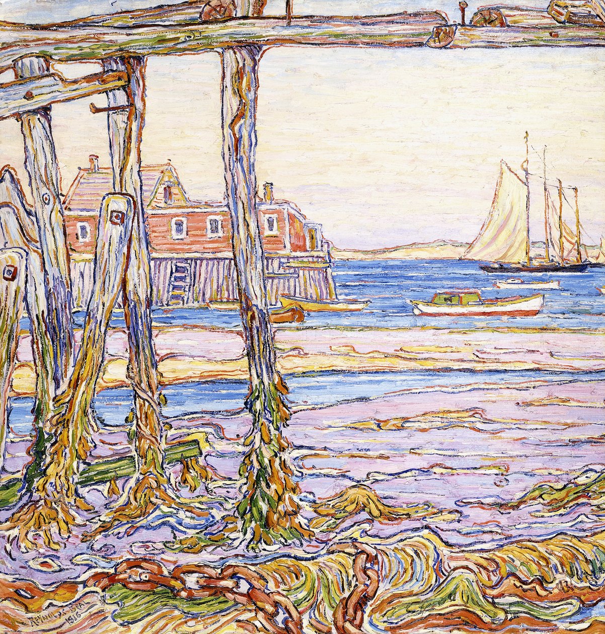 Low Tide, Provincetown by Reynolds Beal