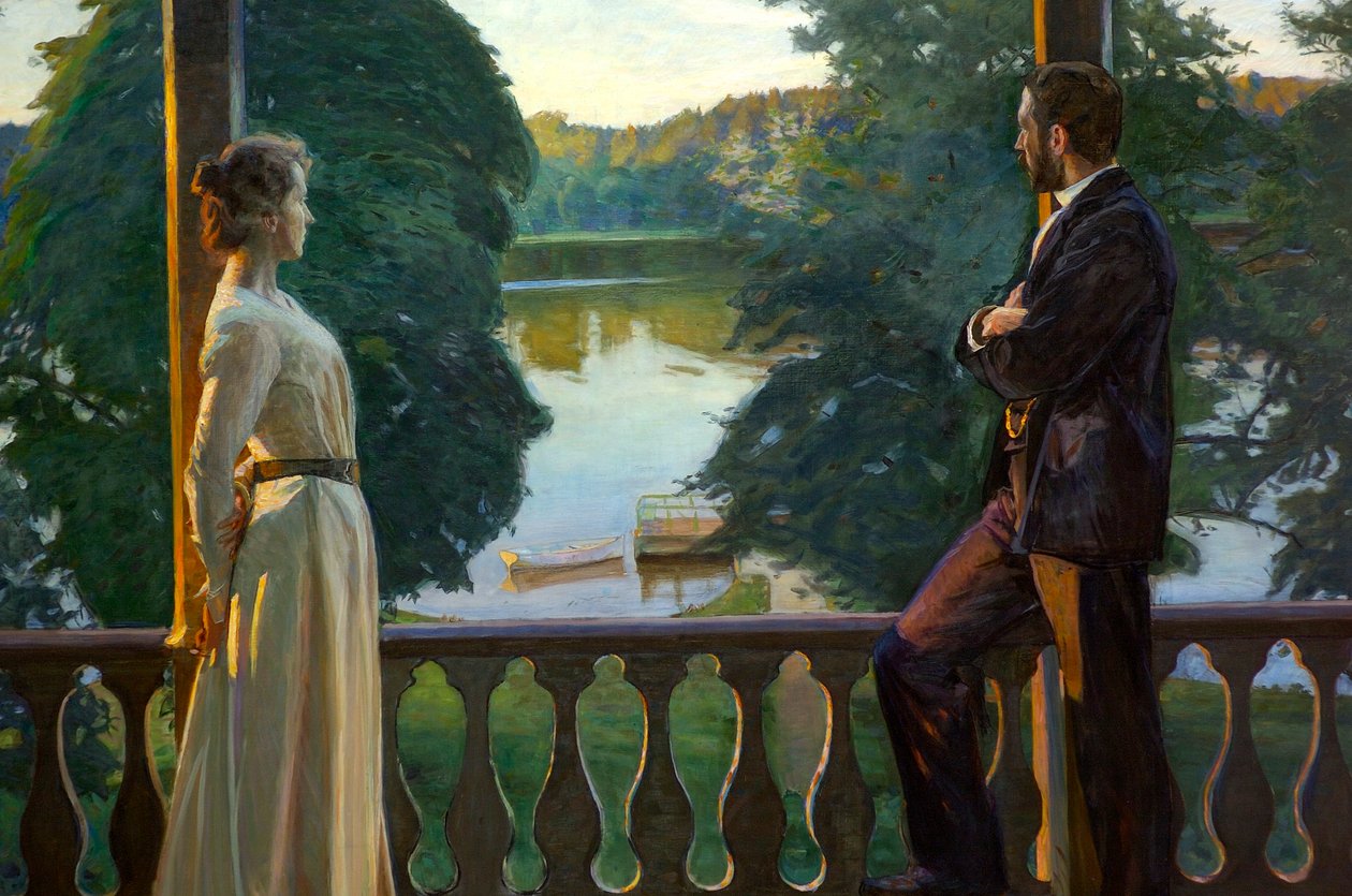 Nordic Summer Evening by Richard Bergh