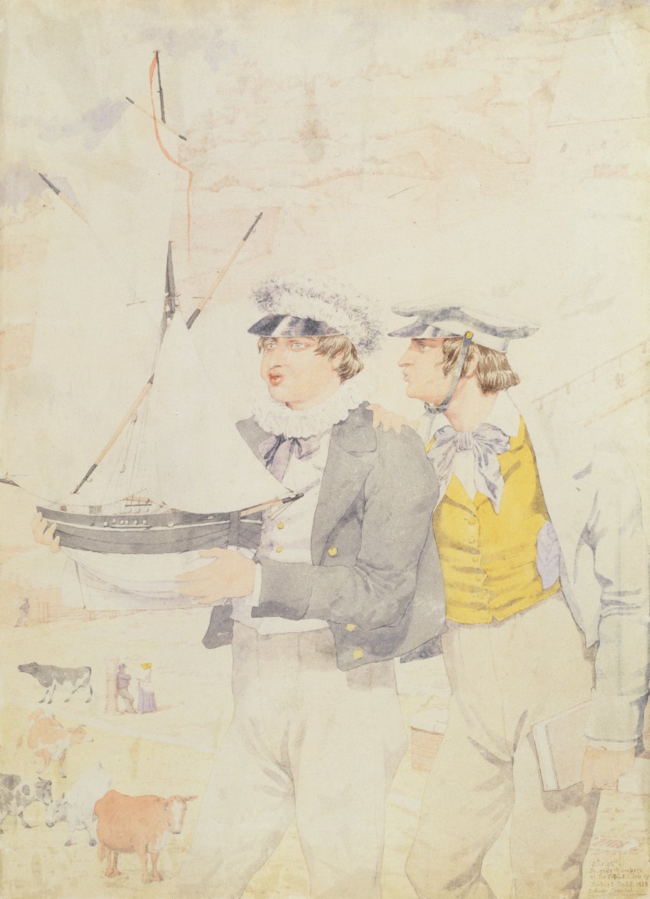 Juvenile Members of the Yacht Club, 1853 by Richard Dadd