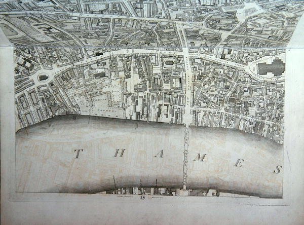 Plan of the City of London, published 1813 by Richard Horwood