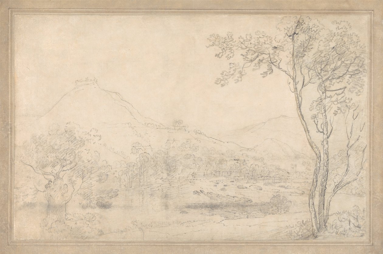 Dinas Bran Castle, Wales by Richard Wilson