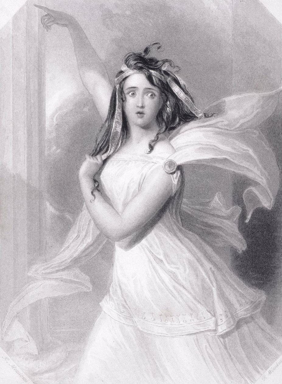 Cassandra, Daughter of Priam, c.1845 by Richard Woodman