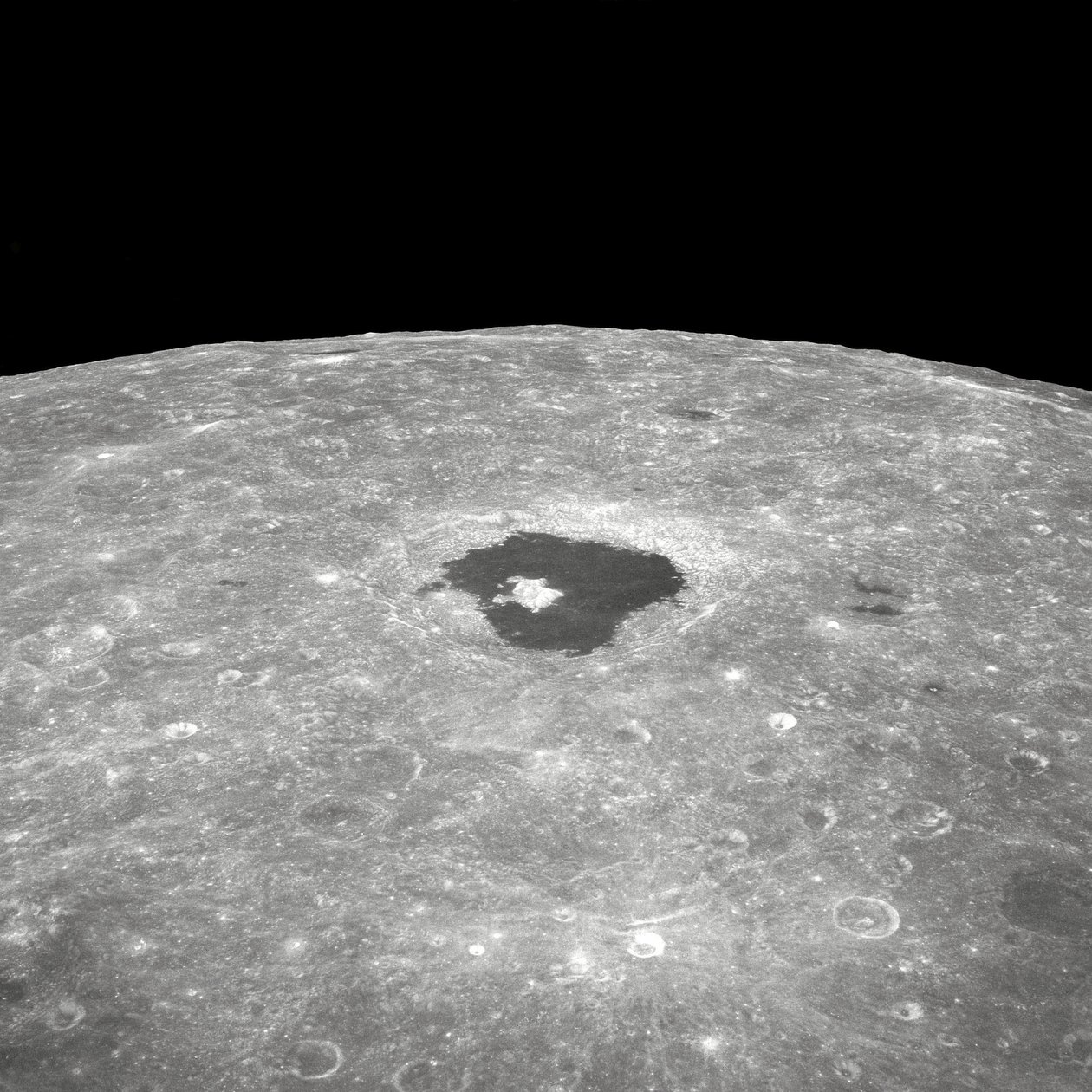 Crater Tsiolkovsky by John Pardon