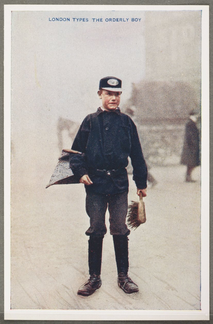London Types: The Orderly Boy by John Pardon