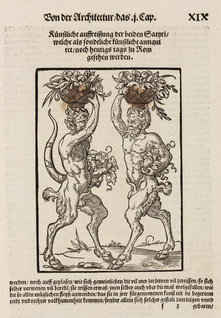 Two satyrs by John Pardon