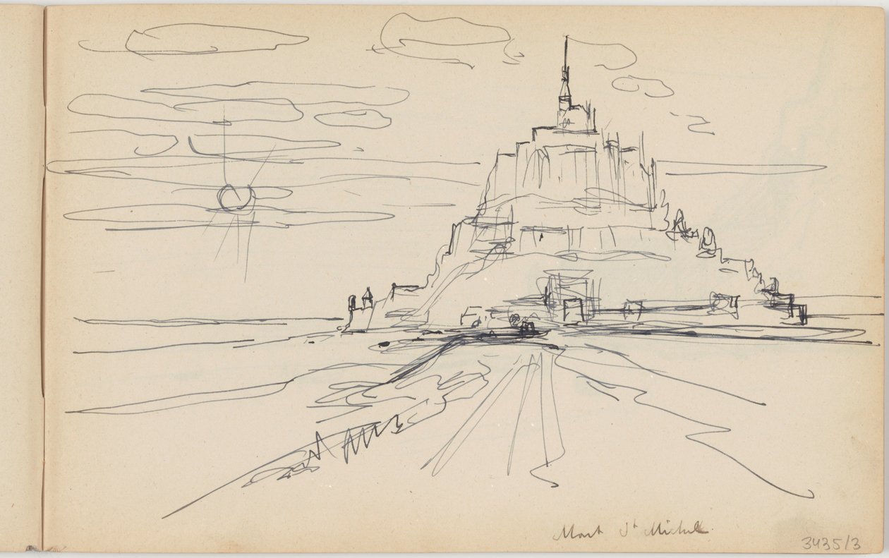 Mont Saint-Michel by Richard Baseleer