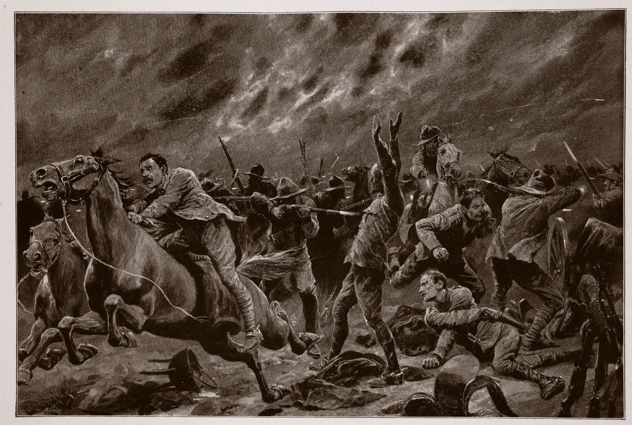 The Mishap to the Victorians at Wilmansrust, June 12, 1901 by Richard Caton Woodville junior