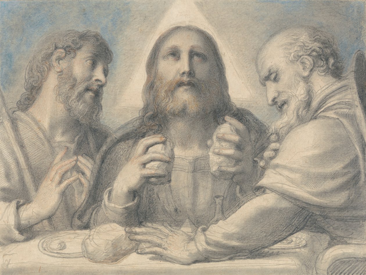 Supper at Emmaus by Richard Cosway