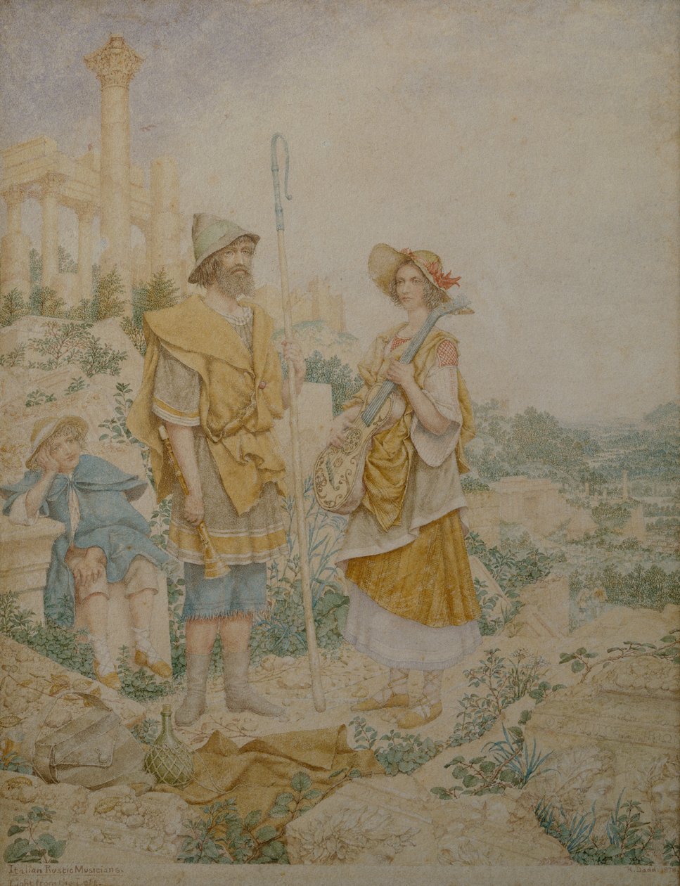 Italian Rustic Musicians by Richard Dadd