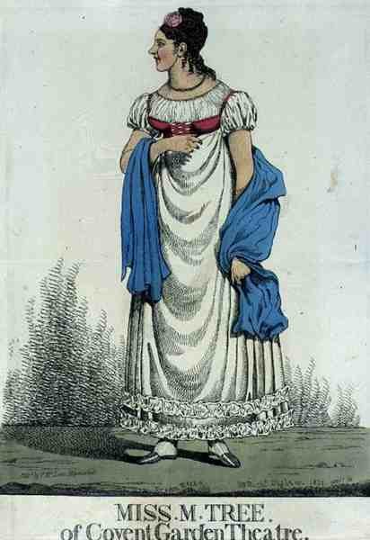 Miss M. Tree of Covent Garden Theatre by Richard Dighton
