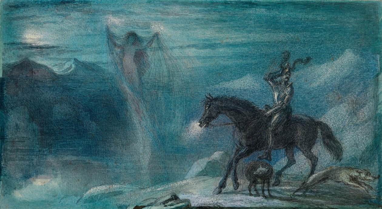 The Knight and the Spectre by Richard Doyle