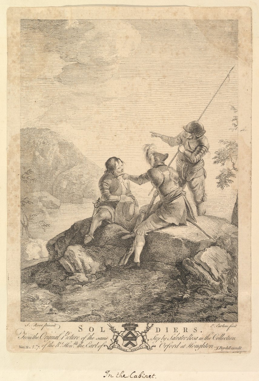 Three Soldiers by Richard Earlom