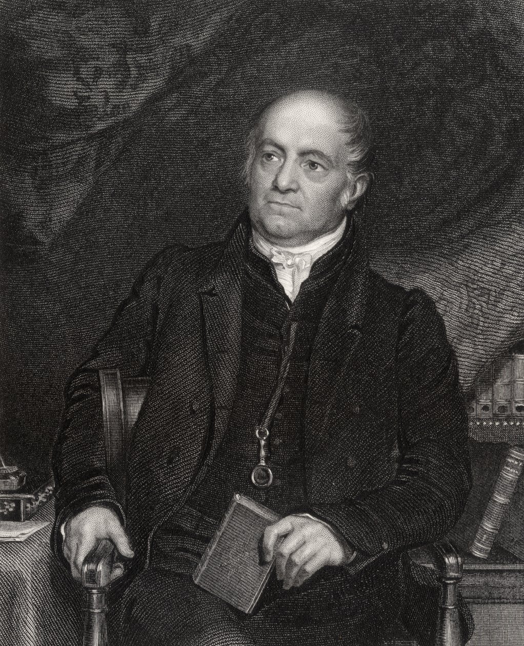 Olinthus Gilbert Gregory, engraved by H. Robinson, from 