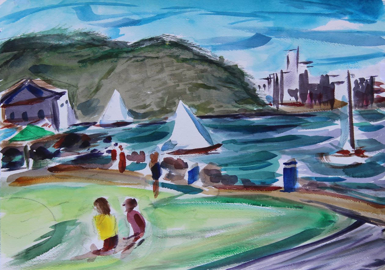 Bay, Tiburon, 2020 by Richard Fox