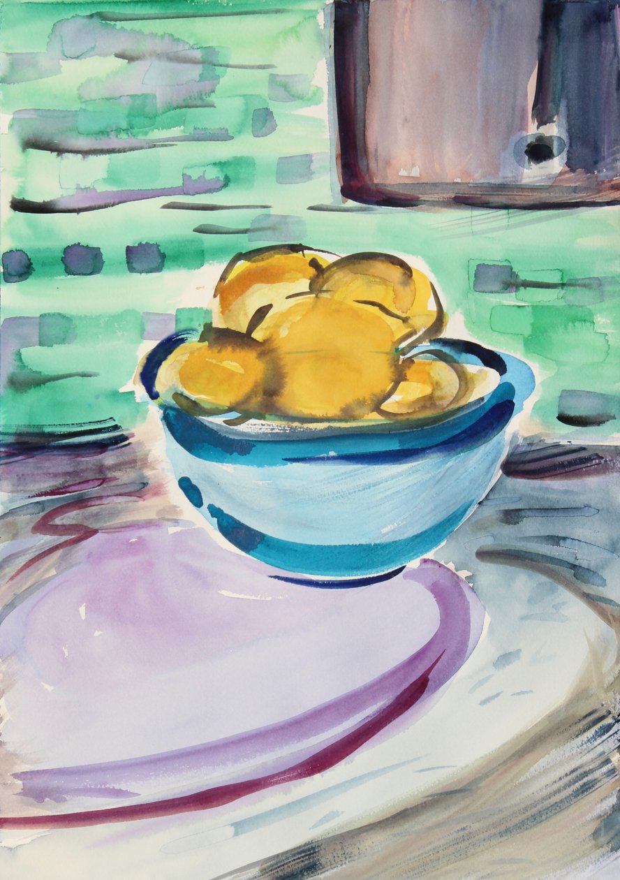 Still Life with Lemons by Richard Fox