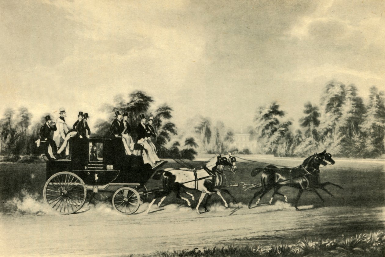The Taglioni Windsor Coach, c1837 by Richard Gilson Reeve