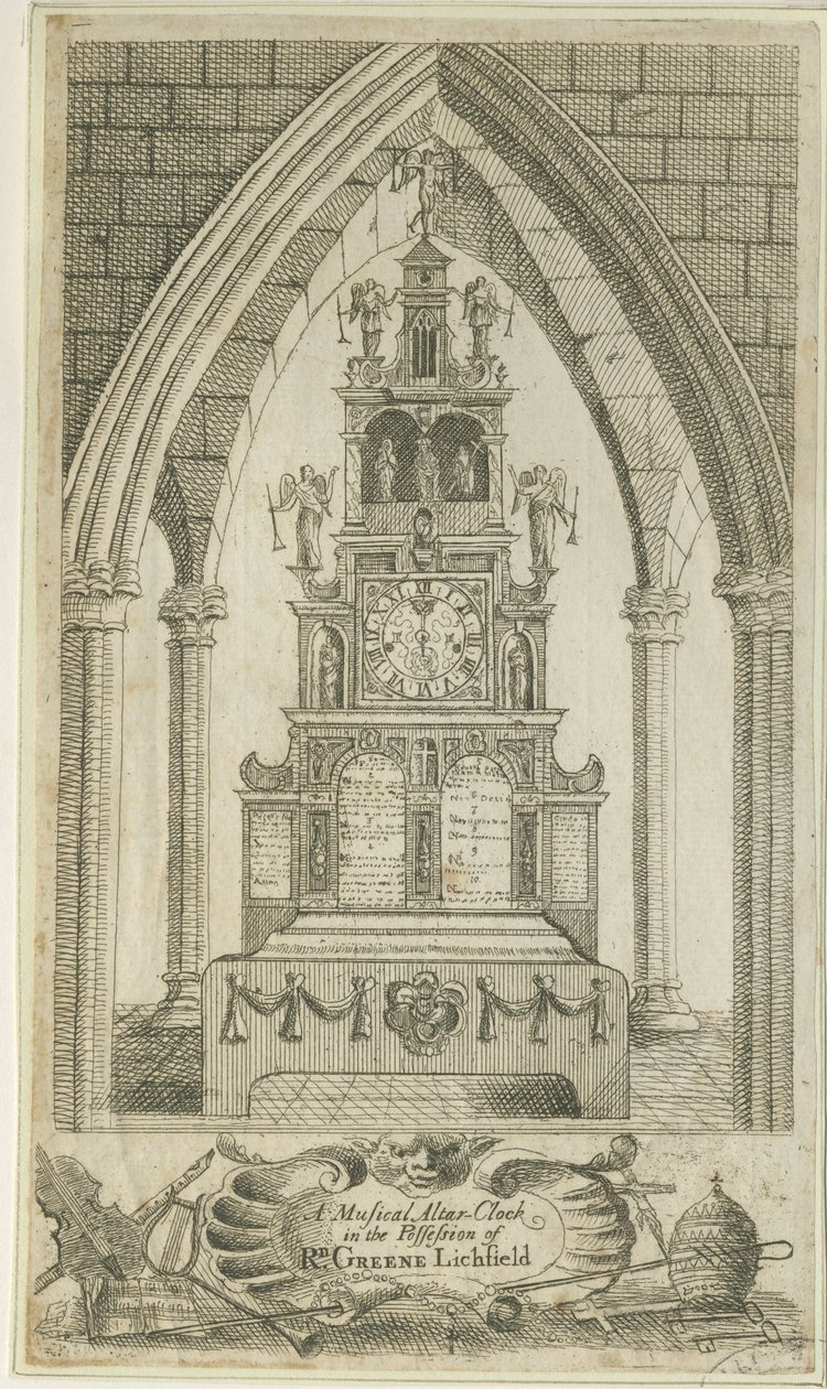 Lichfield - Musical Altar-Clock by Richard Greene
