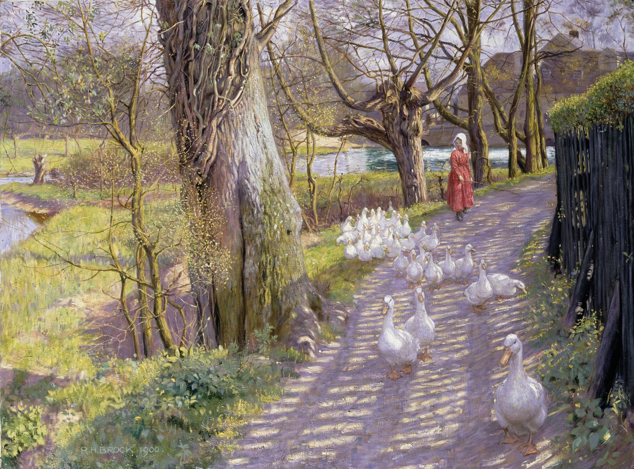 The Path by the Mill Pond by Richard Henry Brock