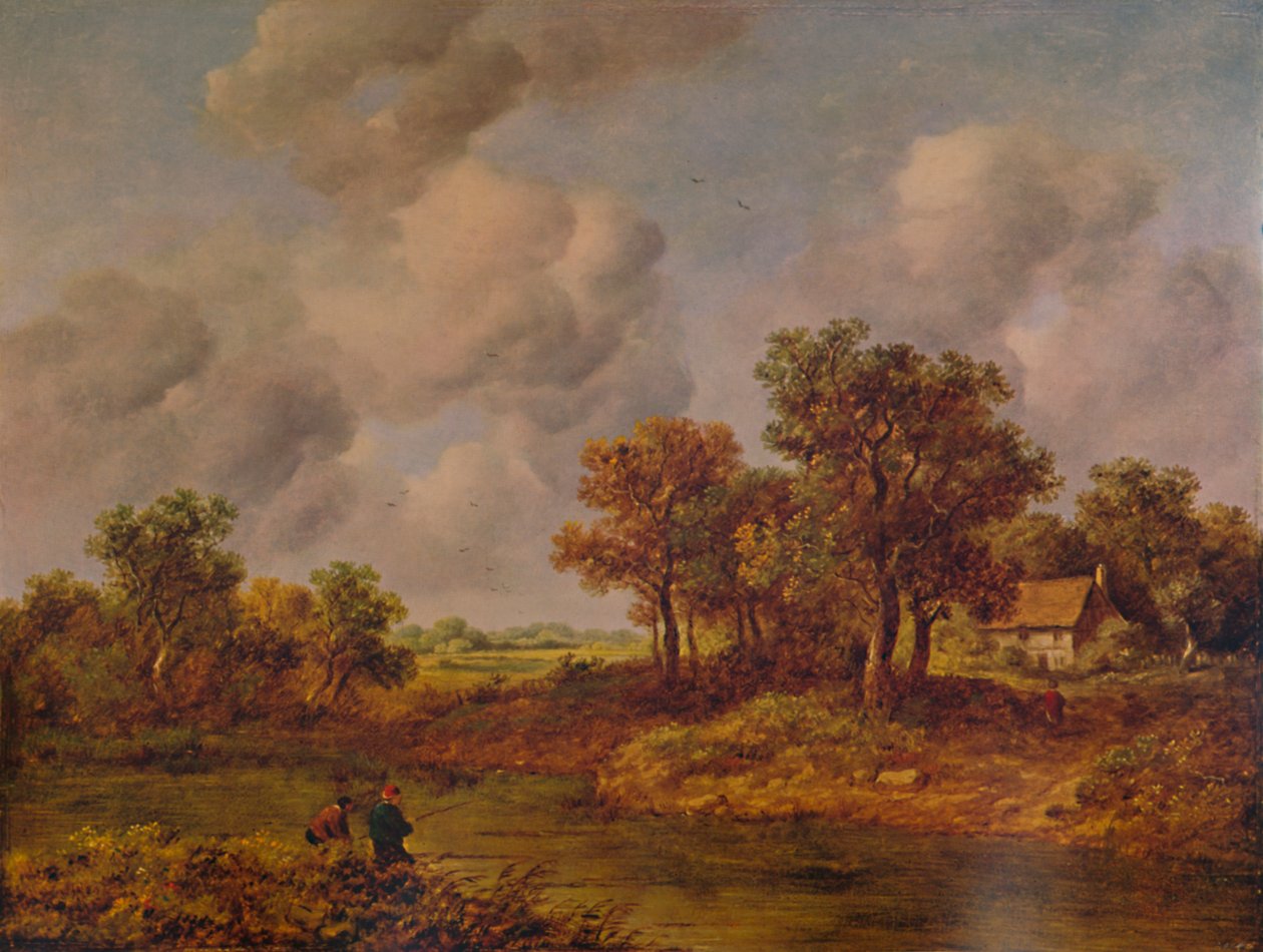 Near Henley-on-Thames by Richard Hilder