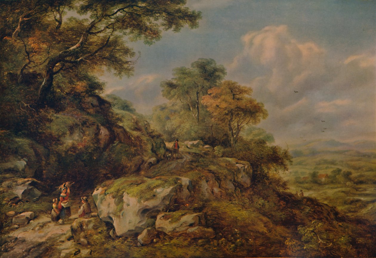 Near Otford, Kent, 1846 by Richard Hilder