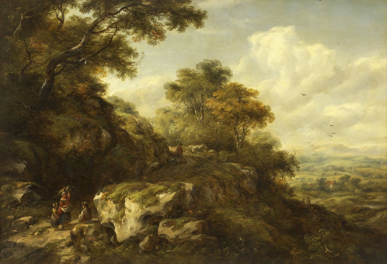 View Near Otford, Kent by Richard Hilder
