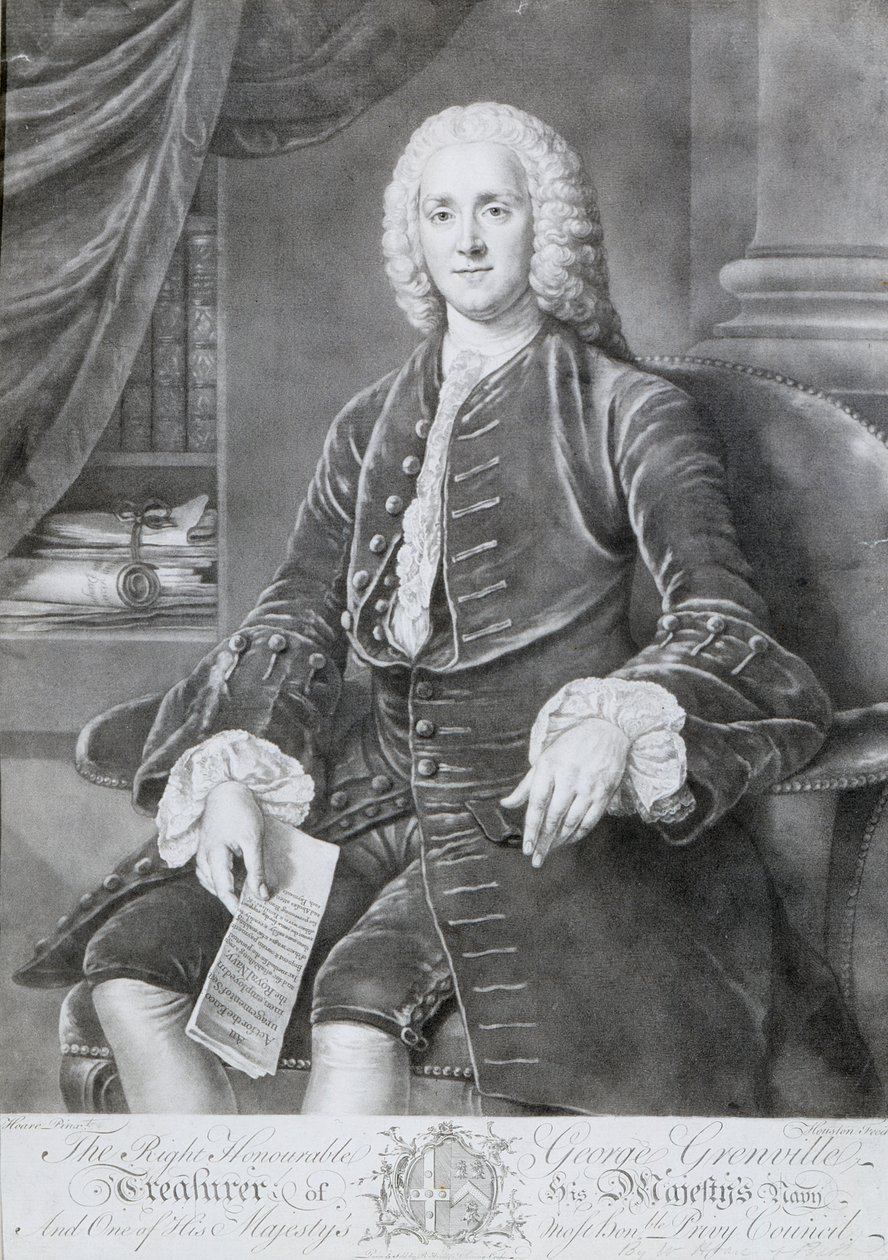 George Grenville by Richard Houston
