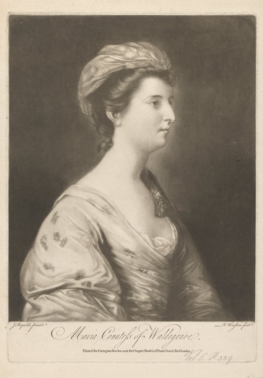 Maria, Countess Waldegrave by Richard Houston