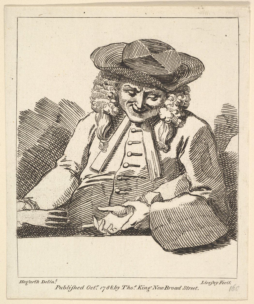 A Parson Joining the Hands of Two People, October 1788 by Richard Livesay