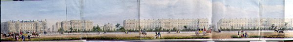 Ulster Terrace and York Terrace, (detail) from 