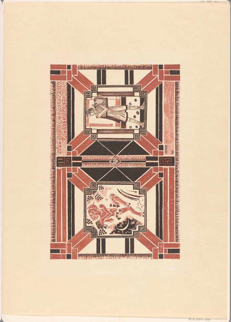 Cover Design for: Program of the Concertgebouw Amsterdam by Richard Nicolaüs Roland Holst