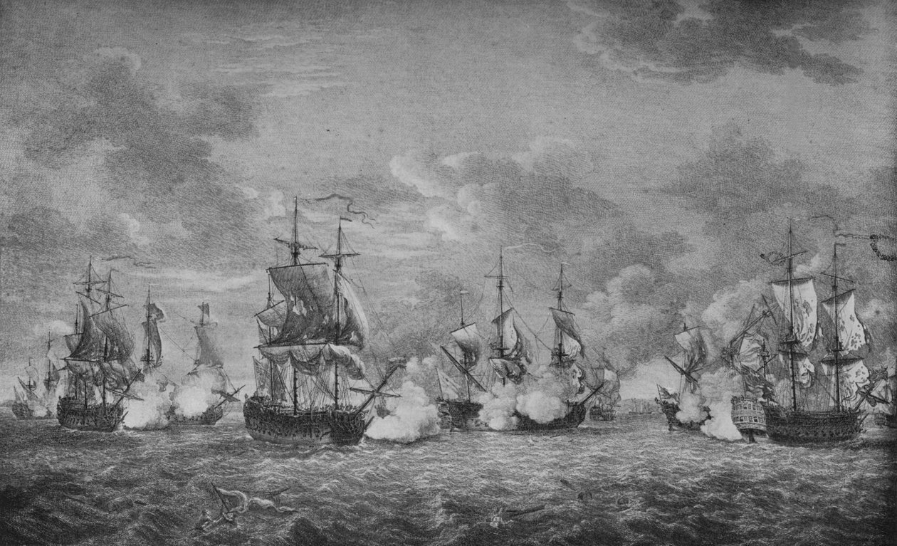 The Battle of Cap-Français, c1760 by Richard Paton