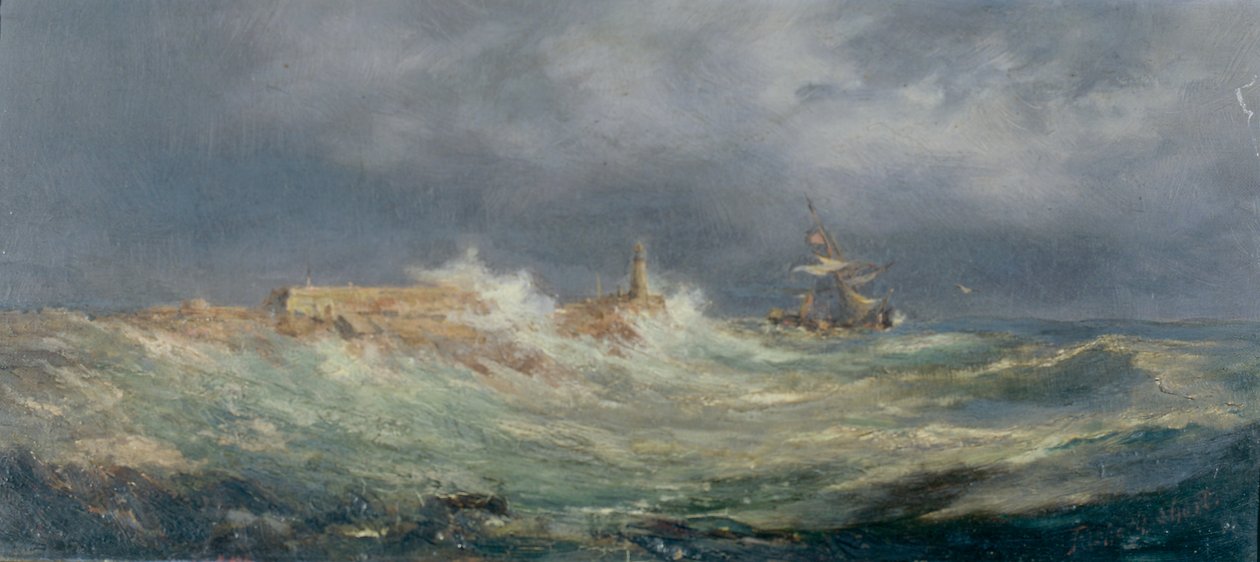 Porthcawl in a Storm by Richard Short