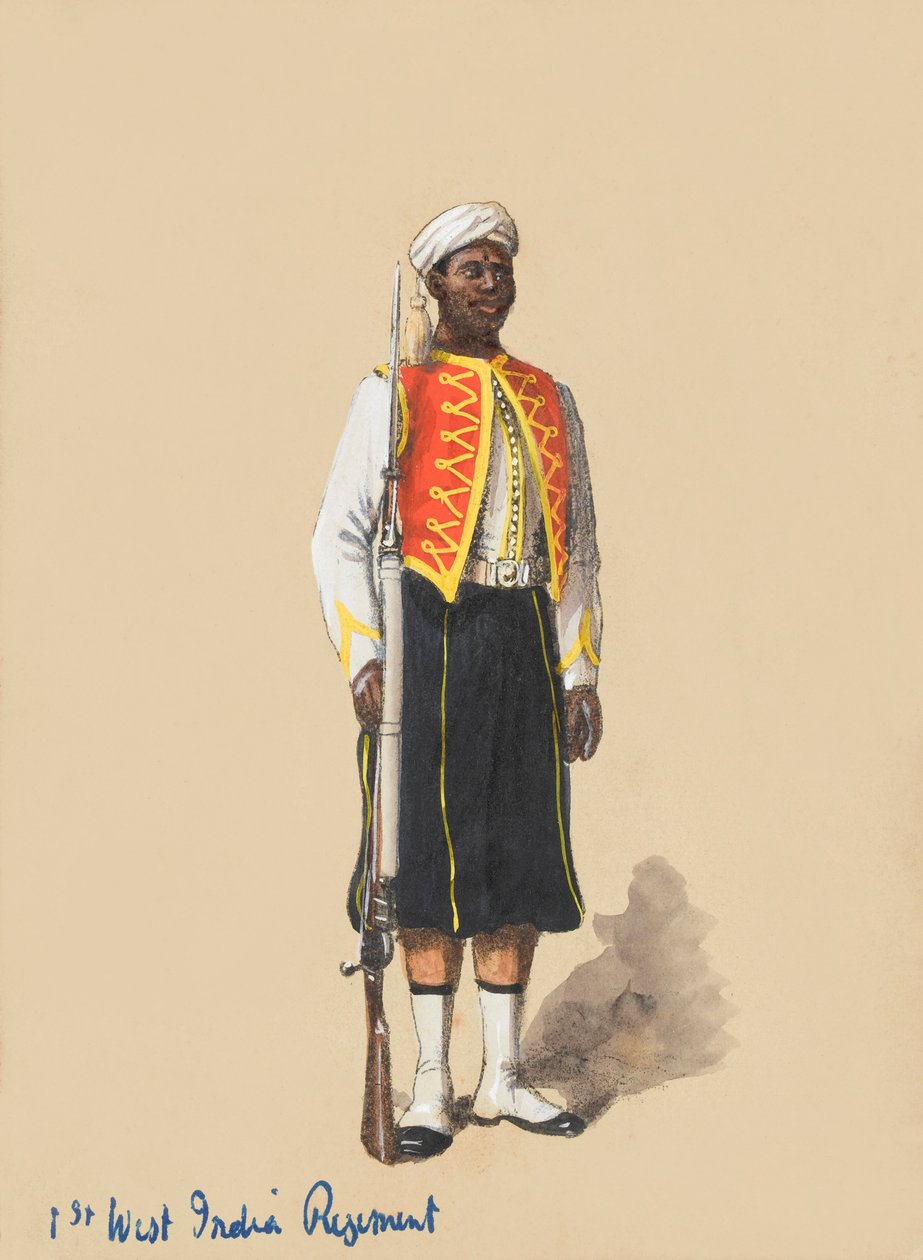 Private in Full Dress by Richard Simkin