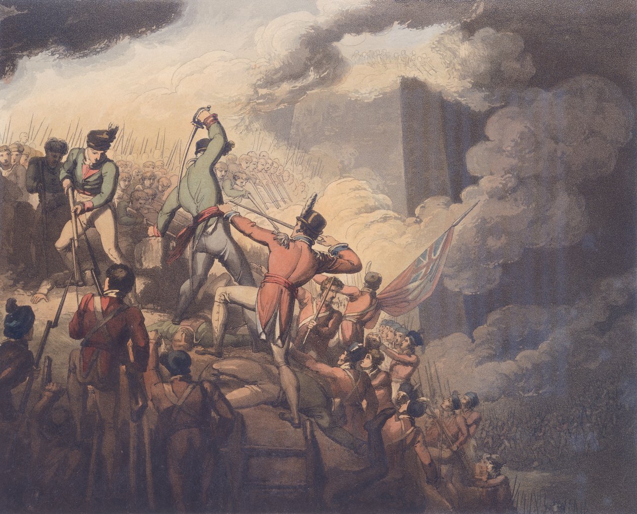 Badajoz, 6th April 1812, from 