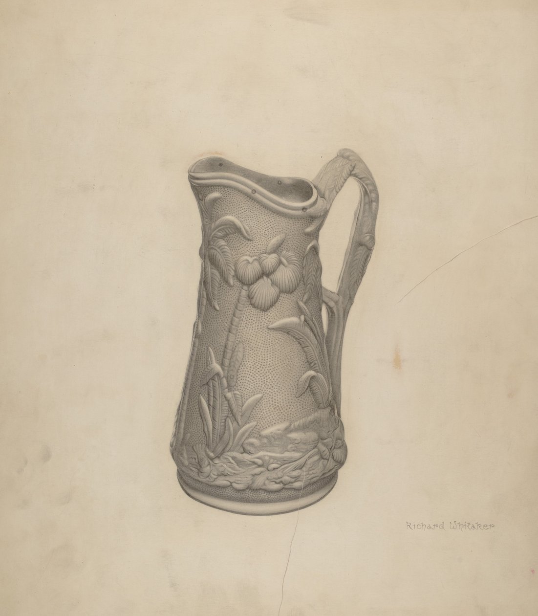 Parian Ware Syrup Pitcher by Richard Whitaker