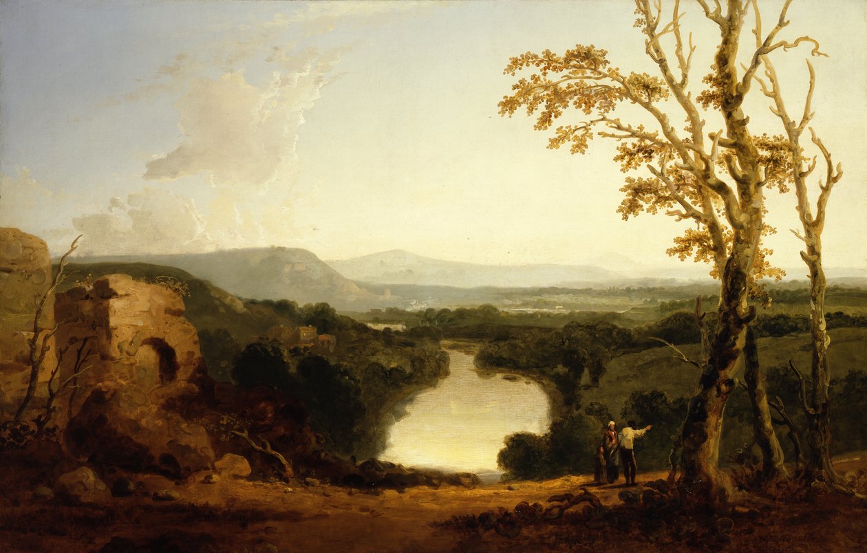 Landscape with River Valley by Richard Wilson