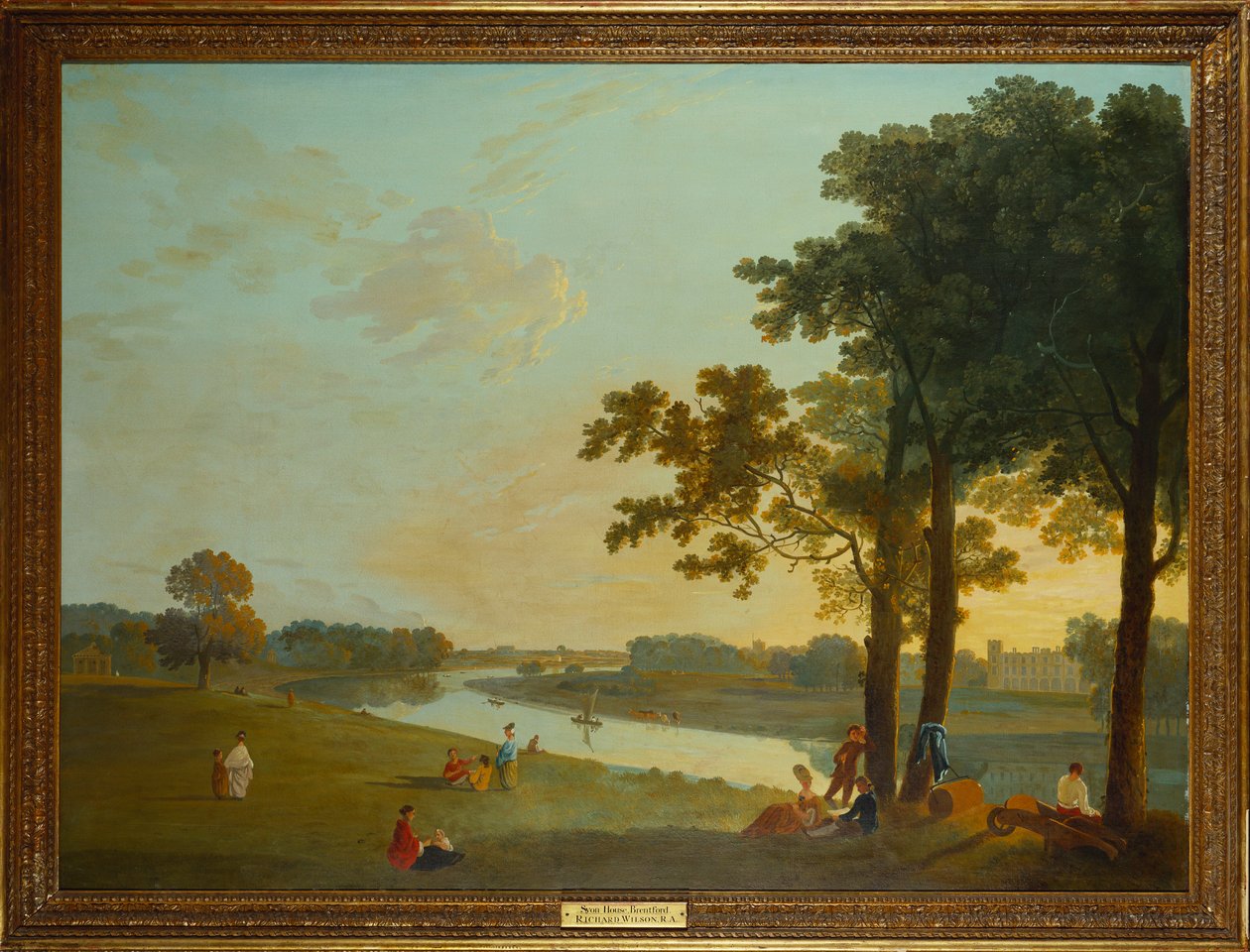 Syon House from Richmond Gardens by Richard Wilson