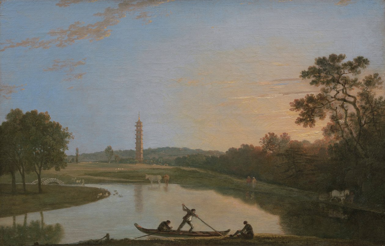 Kew Gardens: The Pagoda and Bridge by Richard Wilson