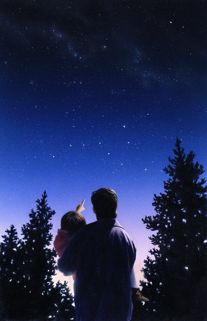 Father and Daughter, 2002 by Rob Wood