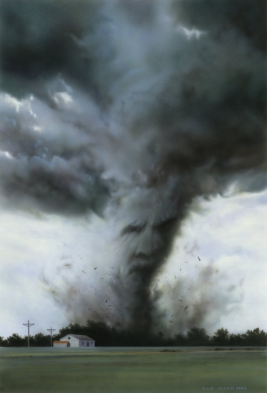 The Weatherman by Rob Wood: Highest-quality art reproduction