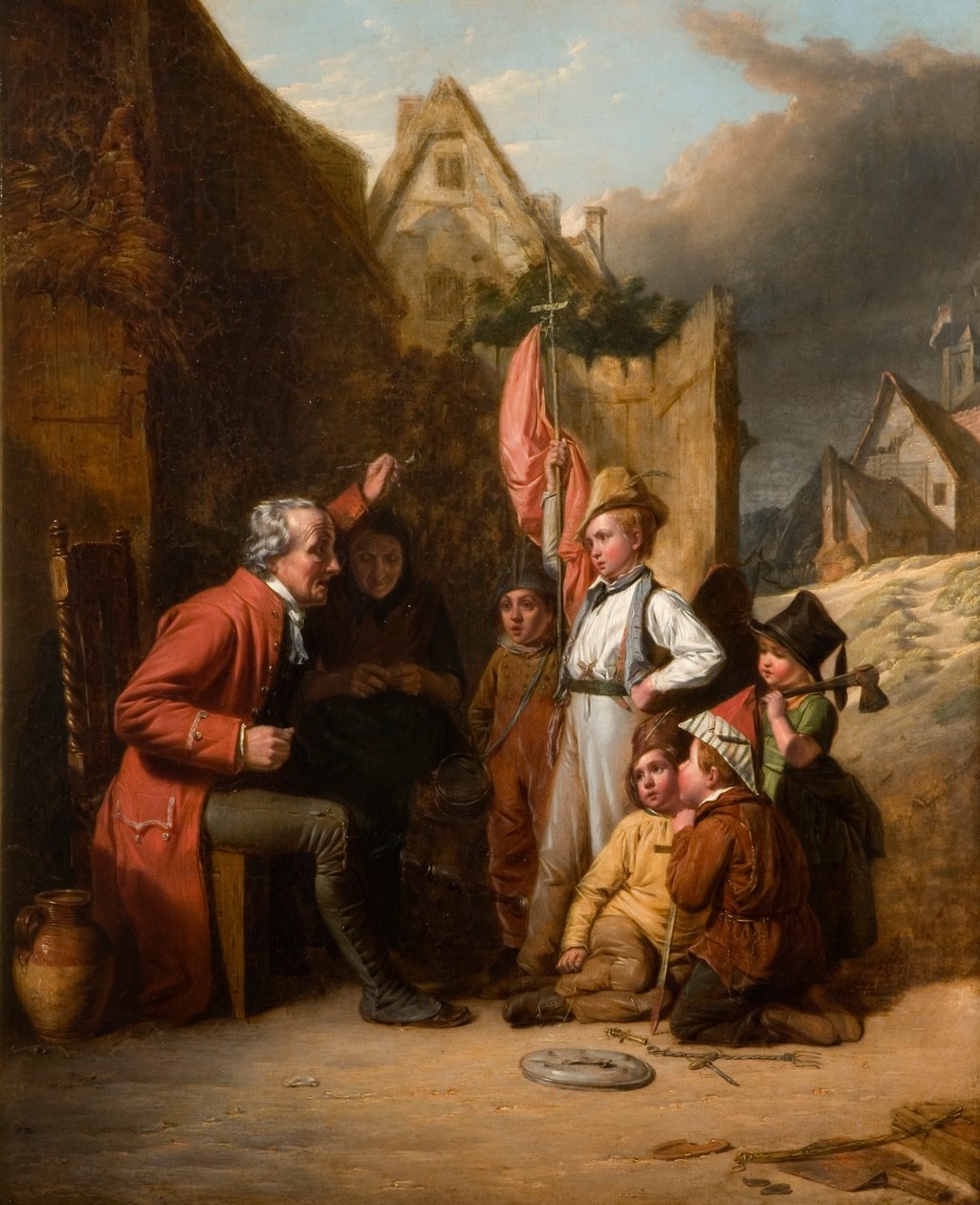 Old Wooden Leg, 1830 by Robert Farrier