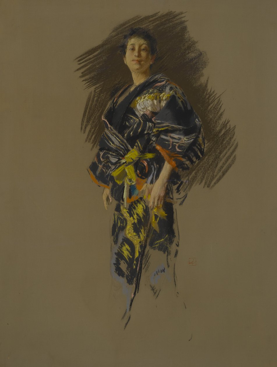 Woman in Japanese Costume, c.1882 by Robert Frederick Blum